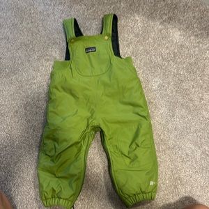 Patagonia kids down snow bibs